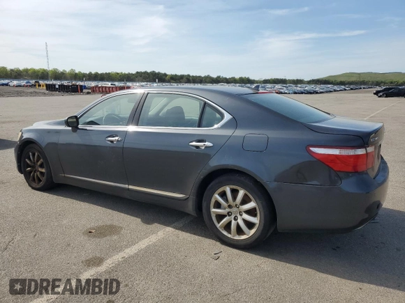 2008 Lexus LS 460 L with VIN JTHGL46F885030935, listed as a Copart auction lot 56921195 with 306,101 mi miles and Clean title. Bid and sale history available at DreamBid. Image 2.