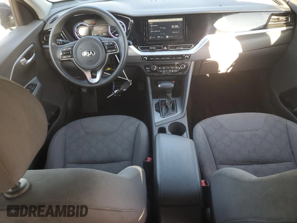2020 Kia Niro LX with VIN KNDCB3LC4L5397881, listed as a Copart auction lot 44182495 with 156,886 mi miles and Salvage Title. Bid and sale history available at carsss.com. Image 8.