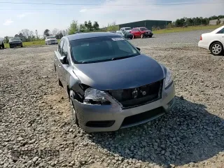 2015 Nissan Sentra SV with VIN 3N1AB7AP8FL695877, listed as a Copart auction lot 50510105 with 143,883 mi miles and Salvage Title. Bid and sale history available at carsss.com. Image 14.