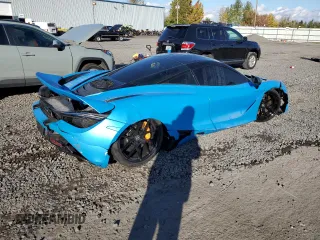 2018 McLaren 720S z VIN SBM14DCA4JW001162, wystawiony jako Copart lot #77478504 z przebiegiem Nie podano mil oraz Tytuł czysty. Historia ofert i sprzedaży dostępna na DreamBid. Obrazek 3.