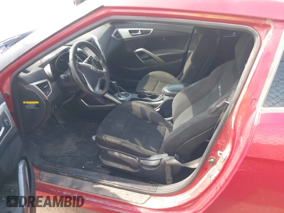 2013 Hyundai Veloster w/Black Int with VIN KMHTC6AD7DU175221, listed as a IAAI auction lot 42625473 with 181,037 mi miles and . Bid and sale history available at DreamBid. Image 5.
