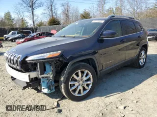 2014 Jeep Cherokee Limited with VIN 1C4PJLDB8EW143548, listed as a Copart auction lot 45170365 with 183,260 mi miles and Salvage Title. Bid and sale history available at carsss.com. Image 1.