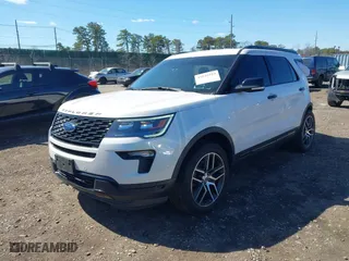 2018 Ford Explorer Sport with VIN 1FM5K8GT7JGC34607, listed as a IAAI auction lot 41829254 with 64,165 mi miles. Bid and sale history available at carsss.com. Image 21.