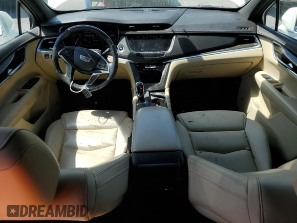 2018 Cadillac XT5 AWD with VIN 1GYKNBRS0JZ128529, listed as a Copart auction lot 62418835 with 50,051 mi miles and Salvage title. Bid and sale history available at DreamBid. Image 8.