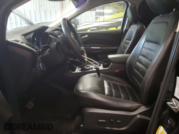 2018 Ford Escape Titanium with VIN 1FMCU9J9XJUA01357, listed as a Copart auction lot 56868735 with 67,315 mi miles and Salvage title. Bid and sale history available at DreamBid. Image 7.