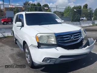 2013 Honda Pilot EX-L with VIN 5FNYF3H74DB034759, listed as a IAAI auction lot 41774123 with 142,782 mi miles and . Bid and sale history available at DreamBid. Image 1.