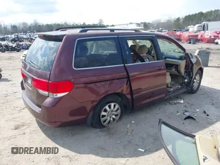 2008 Honda Odyssey EX-L with VIN 5FNRL38728B093795, listed as a IAAI auction lot 41798829 with 1 mi miles. Bid and sale history available at carsss.com. Image 4.