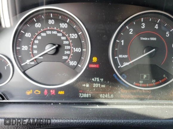 2017 BMW 3 Series 340i xDrive with VIN WBA8B7C30HK858738, listed as a Copart auction lot 53578294 with 73,881 mi miles and Salvage Title. Bid and sale history available at carsss.com. Image 9.