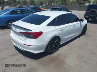 2023 Honda Civic Sport with VIN 2HGFE2F53PH513552, listed as a IAAI auction lot 42595794 with 24,674 mi miles and . Bid and sale history available at DreamBid. Image 4.
