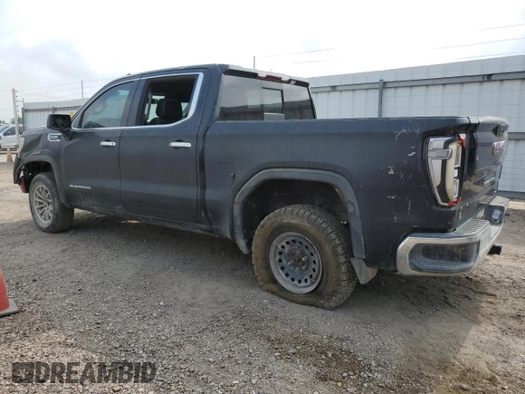 2020 GMC Sierra 1500 SLT with VIN 3GTP8DED9LG292449, listed as a Copart auction lot 55072415 with 134,040 mi miles and Salvage title. Bid and sale history available at DreamBid. Image 2.