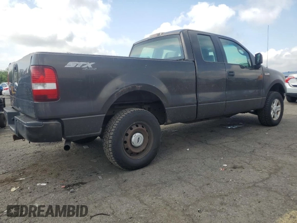 2005 Ford F-150 STX with VIN 1FTRX14W25FA62950, listed as a Copart auction lot 64290195 with 290,608 mi miles and Clean title. Bid and sale history available at DreamBid. Image 3.