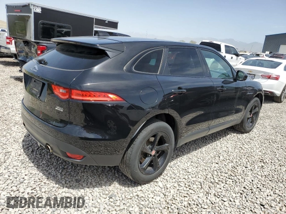 2017 Jaguar F-Pace 35t Premium with VIN SADCJ2BV2HA497819, listed as a Copart auction lot 55404655 with 139,478 mi miles and Clean Title. Bid and sale history available at DreamBid. Image 3.