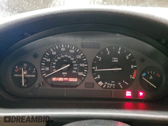 1995 BMW 3 Series 325i with VIN WBACB432XSFM05419, listed as a Copart auction lot 80364514 with 101,125 mi miles and Clean Title. Bid and sale history available at carsss.com. Image 9.