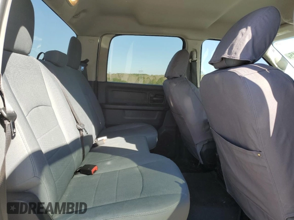 2018 Ram 1500 Tradesman with VIN 3C6RR6KT4JG157803, listed as a Copart auction lot 50487215 with 75,192 mi miles and Salvage title. Bid and sale history available at DreamBid. Image 10.