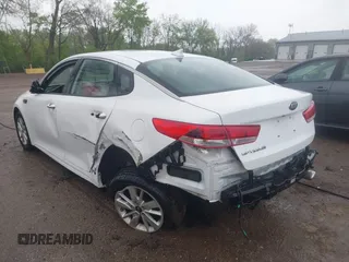 2018 Kia Optima LX with VIN 5XXGT4L38JG236267, listed as a IAAI auction lot 42097216 with 99,308 mi miles and . Bid and sale history available at DreamBid. Image 6.