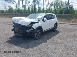2020 Hyundai Santa Fe SEL with VIN 5NMS3CAAXLH197594, listed as a IAAI auction lot 40759270 with 88,156 mi miles. Bid and sale history available at carsss.com. Image 2.