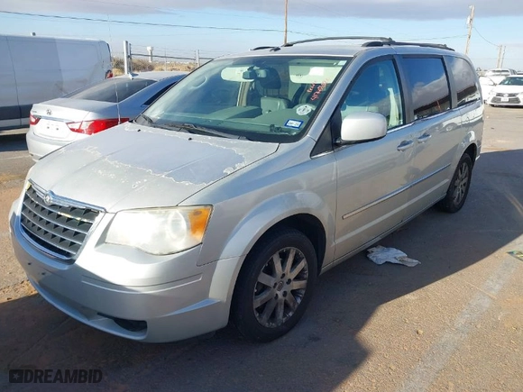 2010 Chrysler Town & Country Touring with VIN 2A4RR5D10AR241247, listed as a IAAI auction lot 41767320 with 130,260 mi miles. Bid and sale history available at carsss.com. Image 2.