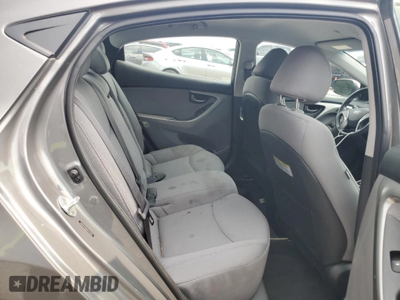 2013 Hyundai Elantra GLS z VIN 5NPDH4AE6DH415358, wystawiony jako Copart lot #58315245 z przebiegiem 112 231 mil mil oraz Szkoda całkowita • Salvage title. Historia ofert i sprzedaży dostępna na DreamBid. Obrazek 10.