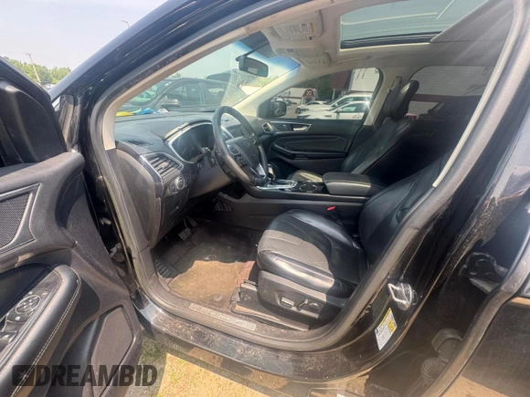 2017 Ford Edge Titanium z VIN 2FMPK3K96HBB28917, wystawiony jako Copart lot #61081095 z przebiegiem 156 447 mil mil oraz Czysty tytuł • Clean title. Historia ofert i sprzedaży dostępna na DreamBid. Obrazek 5.