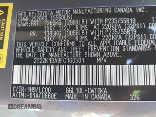 2015 Lexus RX 350 с VIN 2T2ZK1BA9FC160501, выставлен на аукционе IAAI как лот 41814294 с пробегом 147 333 миль миль и . История ставок и продаж доступна на DreamBid. Изображение 9.