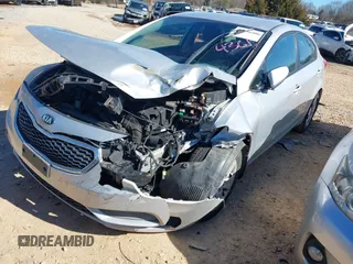 2015 Kia Forte LX with VIN KNAFK4A69F5364361, listed as a IAAI auction lot 41636506 with 1 mi miles. Bid and sale history available at carsss.com. Image 17.