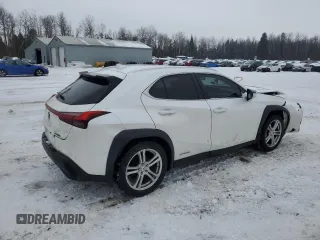 2021 Lexus UX 250h с VIN JTHP9JBH6M2039598, выставлен на аукционе Copart как лот 43122745 с пробегом 66 383 миль миль и Списание • Salvage title. История ставок и продаж доступна на DreamBid. Изображение 3.