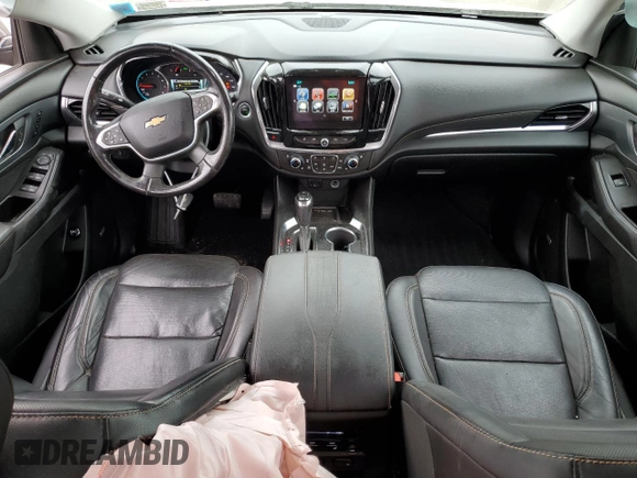 2018 Chevrolet Traverse Premier with VIN 1GNEVJKW4JJ207735, listed as a Copart auction lot 75886684 with 49,821 mi miles and Salvage Title. Bid and sale history available at carsss.com. Image 8.