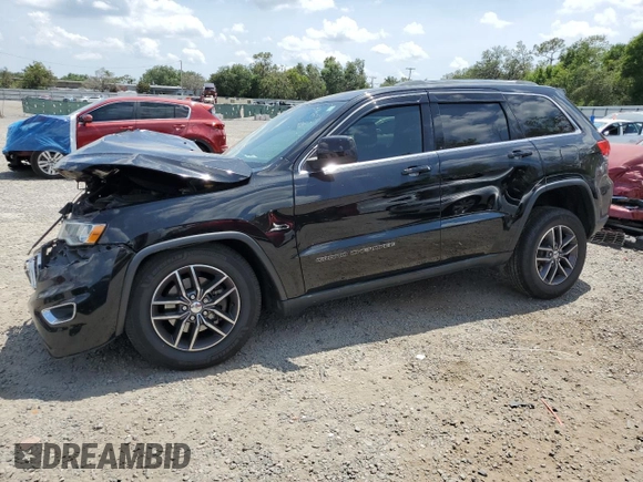 2018 Jeep Grand Cherokee Laredo E with VIN 1C4RJEAG1JC354221, listed as a Copart auction lot 58002715 with 108,223 mi miles and Salvage title. Bid and sale history available at DreamBid. Image 1.