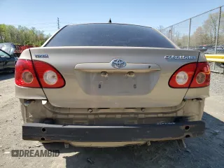 2007 Toyota Corolla CE with VIN 2T1BR32E77C774318, listed as a Copart auction lot 52458855 with 275,730 mi miles and Clean Title. Bid and sale history available at DreamBid. Image 6.