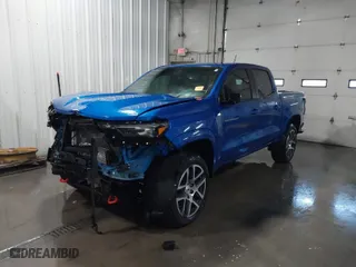 2023 Chevrolet Colorado 4WD Z71 with VIN 1GCPTDEK3P1144315, listed as a IAAI auction lot 41306558 with 14,592 mi miles. Bid and sale history available at carsss.com. Image 2.