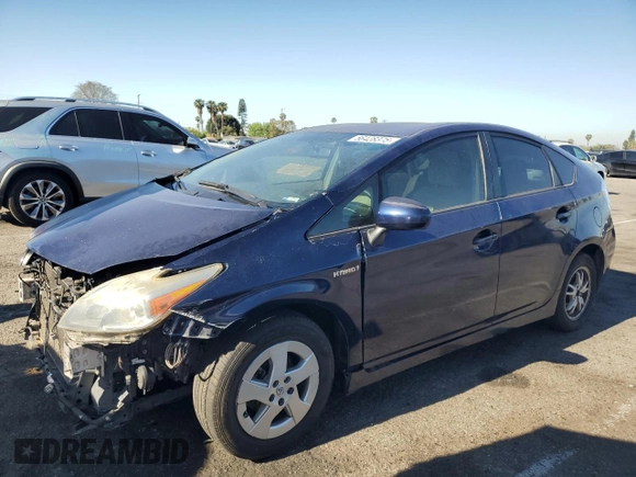2012 Toyota Prius One with VIN JTDKN3DU2C1497799, listed as a Copart auction lot 56428375 with 208,195 mi miles and Salvage Title. Bid and sale history available at DreamBid. Image 1.