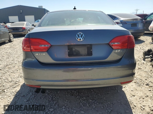 2013 Volkswagen Jetta SE with VIN 3VWDX7AJ3DM271048, listed as a Copart auction lot 59257995 with 122,393 mi miles and Salvage title. Bid and sale history available at DreamBid. Image 6.