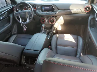 2020 Chevrolet Blazer RS with VIN 3GNKBERS6LS685887, listed as a Copart auction lot 55121675 with 47,743 mi miles and Salvage title. Bid and sale history available at DreamBid. Image 8.