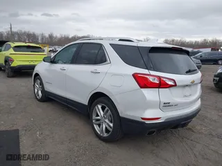 2018 Chevrolet Equinox Premier with VIN 2GNAXWEX6J6140692, listed as a IAAI auction lot 41729043 with 100,806 mi miles. Bid and sale history available at carsss.com. Image 3.