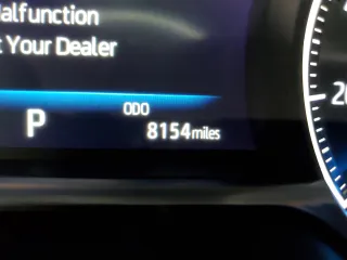 2021 Toyota Venza LE with VIN JTEAAAAH3MJ080613, listed as a Copart auction lot 66125502 with 8,154 mi miles. Bid and sale history available at carsss.com. Image 8.
