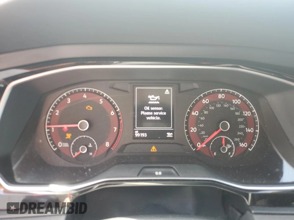 2019 Volkswagen Jetta S с VIN 3VWC57BU0KM148198, выставлен на аукционе Copart как лот 57138535 с пробегом 99 193 миль миль и На запчасти • Non repairable. История ставок и продаж доступна на DreamBid. Изображение 9.
