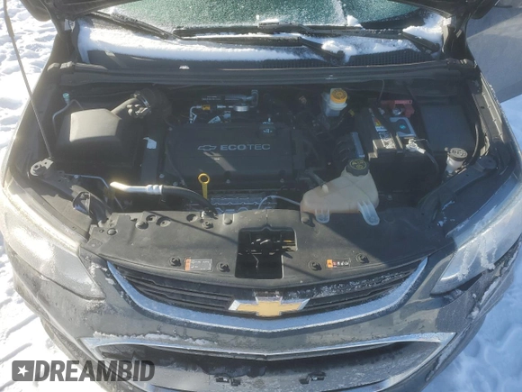 2018 Chevrolet Sonic LS with VIN 1G1JB5SH5J4130339, listed as a Copart auction lot 45695185 with 67,667 mi miles and Salvage title. Bid and sale history available at DreamBid. Image 11.