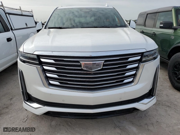 2024 Cadillac Escalade 4WD Premium Luxury with VIN 1GYS4CKL2RR190456, listed as a Copart auction lot 75138914 with 0 mi miles and Non Repairable. Bid and sale history available at carsss.com. Image 5.