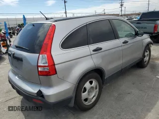 2007 Honda CR-V LX with VIN JHLRE38327C011361, listed as a Copart auction lot 52404595 with 194,296 mi miles and Salvage Title. Bid and sale history available at carsss.com. Image 3.