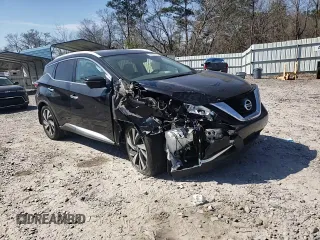 2018 Nissan Murano Platinum with VIN 5N1AZ2MG1JN155413, listed as a Copart auction lot 46956355 with 111,036 mi miles and Salvage Title. Bid and sale history available at carsss.com. Image 11.