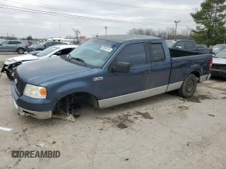 2006 Ford F-150 XL with VIN 1FTPX12V96FB80299, listed as a Copart auction lot 85090734 with 0 mi miles and Salvage Title. Bid and sale history available at carsss.com. Image 1.