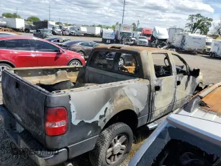 2008 Ford F-150 XLT with VIN 1FTPW145X8KE35391, listed as a Copart auction lot 58439615 with Not provided miles and Salvage title. Bid and sale history available at DreamBid. Image 3.