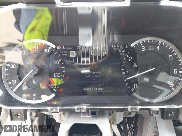 2021 Land Rover Defender with VIN SALEK6RX9M2059022, listed as a IAAI auction lot 42396995 with 53,015 mi miles and . Bid and sale history available at DreamBid. Image 7.
