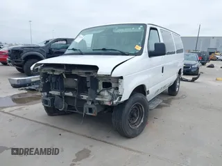 2011 Ford Econoline Passenger XL with VIN 1FBNE3BL2BDB02920, listed as a IAAI auction lot 41621713 with 270,140 mi miles. Bid and sale history available at carsss.com. Image 2.