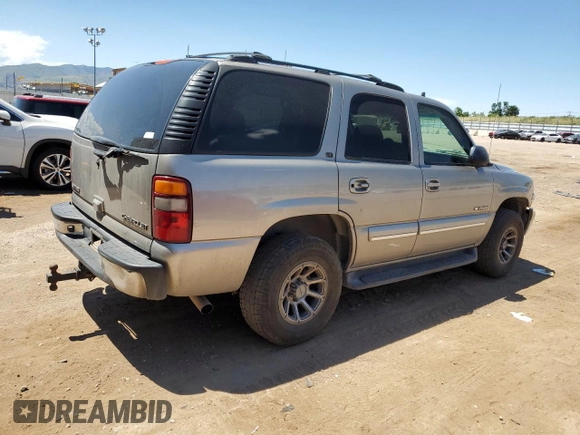2003 Chevrolet Tahoe LT with VIN 1GNEC13ZX3R111532, listed as a Copart auction lot 63007715 with 259,010 mi miles and Salvage title. Bid and sale history available at DreamBid. Image 3.