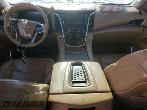 2015 Cadillac Escalade ESV Platinum z VIN 1GYS4UKJ1FR565785, wystawiony jako Copart lot #41651755 z przebiegiem 165 197 mil mil oraz Szkoda całkowita • Salvage title. Historia ofert i sprzedaży dostępna na DreamBid. Obrazek 8.