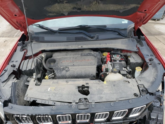 2019 Jeep Compass Latitude with VIN 3C4NJDBB3KT815436, listed as a Copart auction lot 56023625 with 86,529 mi miles and Salvage title. Bid and sale history available at DreamBid. Image 11.