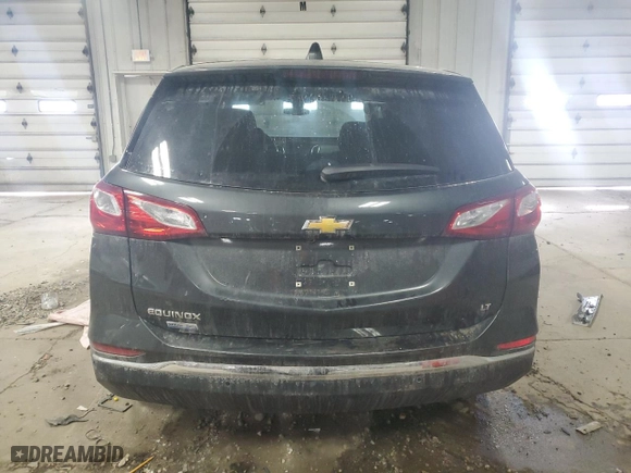 2021 Chevrolet Equinox LT with VIN 3GNAXKEV8ML378938, listed as a Copart auction lot 46408755 with 0 mi miles and Salvage Title. Bid and sale history available at carsss.com. Image 6.