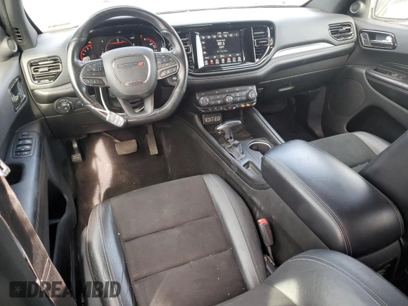 2022 Dodge Durango GT Plus with VIN 1C4RDHDG7NC182268, listed as a Copart auction lot 85221824 with 72,963 mi miles and Clean Title. Bid and sale history available at DreamBid. Image 8.
