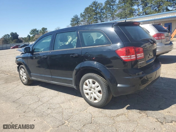 2015 Dodge Journey American Value Pkg with VIN 3C4PDCAB1FT665280, listed as a Copart auction lot 48864065 with 142,835 mi miles and Salvage Title. Bid and sale history available at carsss.com. Image 2.